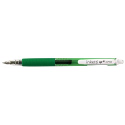 Pix Cu Gel Penac Inketti, Rubber Grip, 0.5mm, Corp Verde Transparent - Scriere Verde Pix Cu Gel Penac Inketti, Rubber Grip, 0.5mm, Corp Verde Transparent - Scriere Verde