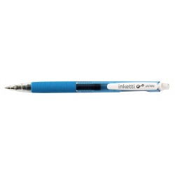 Pix Cu Gel Penac Inketti, Rubber Grip, 0.5mm, Corp Bleu Transparent - Scriere Bleu Pix Cu Gel Penac Inketti, Rubber Grip, 0.5mm, Corp Bleu Transparent - Scriere Bleu