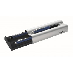 Set Penac Fifth Ave Metalic, Pix + Creion Mecanic, In Cutie Cadou Din Aluminiu