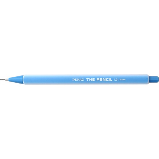 Creion Mecanic Penac The Pencil, Rubber Grip, 1.3mm, Varf Plastic - Corp Albastru