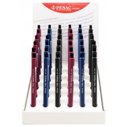 Display Creioane Mecanice Penac The Pencil, Rubber Grip, 0.9mm, 36 Buc/display -culori Corp Asortate
