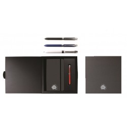 Set Pix Multifunctional De Lux Penac Ele-001 + Notebook, Cutie Cadou, Corp Rosu - Accesorii Metalice Set Pix Multifunctional De Lux Penac Ele-001 + Notebook, Cutie Cadou, Corp Rosu - Accesorii Metalice