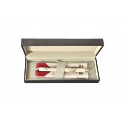 Pix Multifunctional De Lux Penac Maki-e - Hoo-oo, In Cutie Cadou, Corp Alb