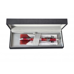 Pix Multifunctional De Lux Penac Maki-e - Hoo-oo, In Cutie Cadou, Corp Bordeaux