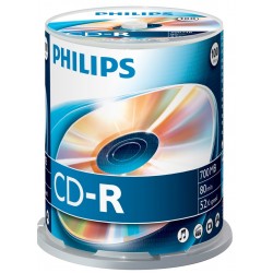 Cd-r 700mb-80min (100 Buc. Spindle, 52x) Philips