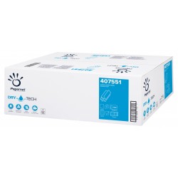 Servetele Pliate Z Albe 2 Straturi, 20.3x24cm, 130 Buc/set, 20 Pachete/bax, Papernet