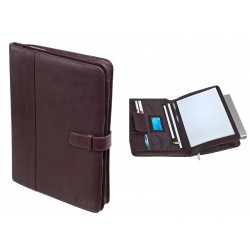 Mapa Conferinte Pierre Urban Line, Din Piele Maro, Cu Buzunar Tableta, Loc Pentru Blocnotes