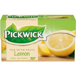 Ceai Pickwick Fruit - Negru Cu Lamaie - 20 X 1,5 Gr./pachet