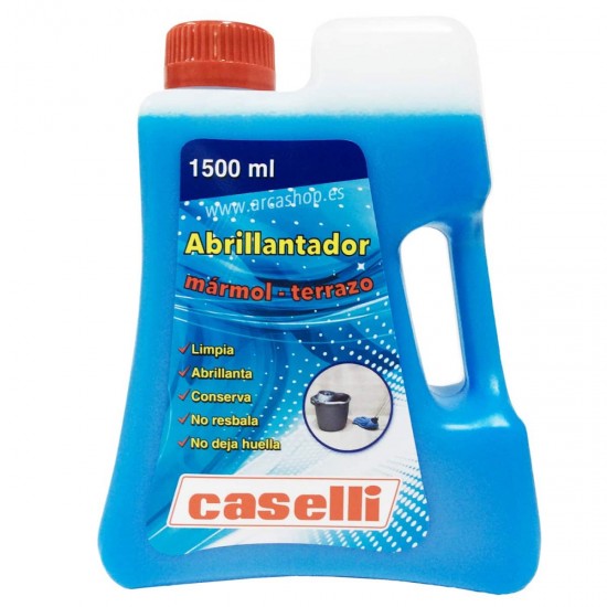 Detergent Caselli - A9, Curatare, Polishare, Stralucire, Pt. Marmura Si Granit, 1.5 Litri -albastru