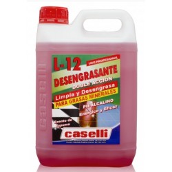 Detergent Caselli - L12, Pentru Degresare, Pt. Toate Suprafetele, Fara Spuma, 5 Litri