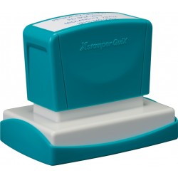 Stampila Xstamper Quix - Q16, Dreptunghiulara, 36 X 61mm - Tus Negru
