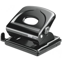 Perforator Metalic Rapid Fmc25, 25 De Coli, Cutie, Negru