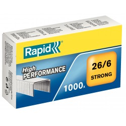 Capse Rapid Strong, 26/6, 2-20 Coli, 1000 Buc/cutie