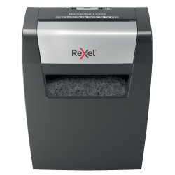 Distrugator Documente Manual Rexel Momentum X406, P4, Cross-cut (confeti), 6 Coli, Cos 15l, Negru