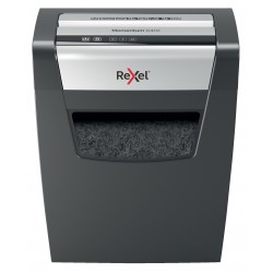 Distrugator Documente Manual Rexel Momentum X410, P4, Cross-cut (confeti), 10 Coli, Cos 23l, Negru