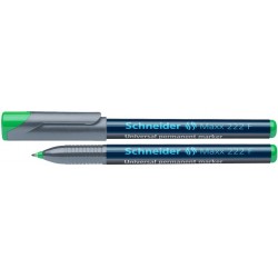 Universal Permanent Marker Schneider Maxx 222 F, Varf 0.7mm - Verde Universal Permanent Marker Schneider Maxx 222 F, Varf 0.7mm - Verde