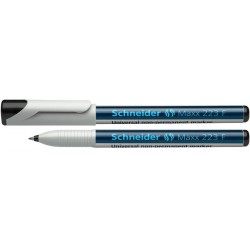 Universal Non-permanent Marker Schneider Maxx 223 F, Varf 0.7mm - Negru