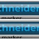 Marker Cu Vopsea Schneider Maxx 278, Varf Rotund 0.8mm - Alb