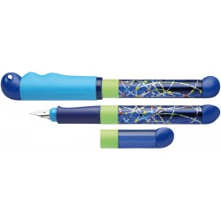 Stilou Schneider Base Kid (tip A - Incepator) - Corp Albastru/verde