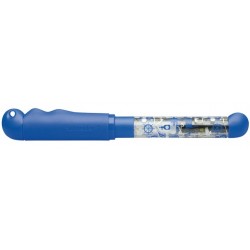 Stilou Schneider Base Kid (tip A - Incepator) - Corp Albastru Cu Decor