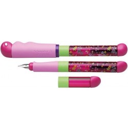 Stilou Schneider Base Kid (tip L - Stangaci) - Corp Roz/orange