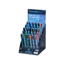 Sis Display Schneider Slider Memo Xb, 30 Pixuri-(3xrosu,9xnegru,10xalbastru,2xverde,orange,violet,ro Sis Display Schneider Slider Memo Xb, 30 Pixuri-(3xrosu,9xnegru,10xalbastru,2xverde,orange,violet,ro