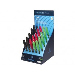 Sis Display Schneider Zippi, 40 Stilouri - (14 X S-168941, 13 X S-168944, 13 X S-168949)