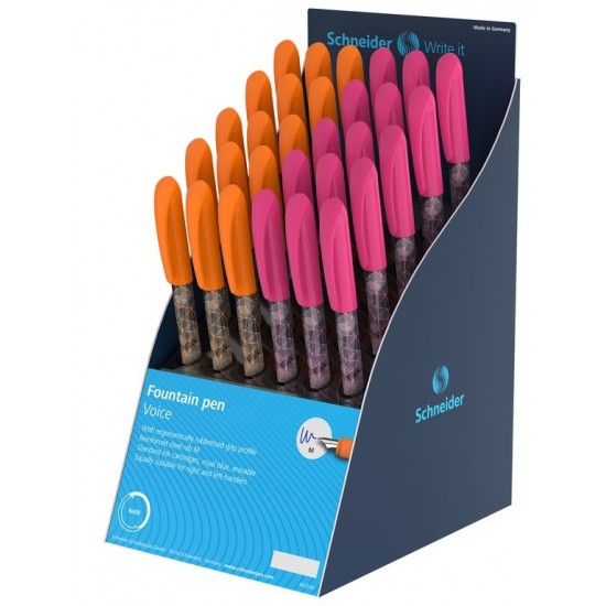 Sis Display Schneider Voice, 30 Stilouri - (15 X S-160006, 15 X S-160020)