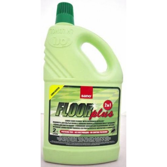 Detergent Pentru Pardoseli ,2l-sano Floor Plus 2in1