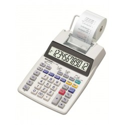 Calculator Cu Banda, 12 Digits, 230 X 150 X 52 Mm, Sharp El-1750v - Alb Calculator Cu Banda, 12 Digits, 230 X 150 X 52 Mm, Sharp El-1750v - Alb