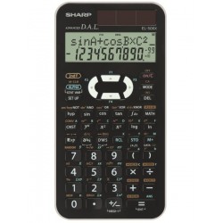 Calculator Stiintific, 10 Digits, 470 Functiuni, 161x80x15 Mm, Dual Power, Sharp El-506xbwh - Alb Calculator Stiintific, 10 Digits, 470 Functiuni, 161x80x15 Mm, Dual Power, Sharp El-506xbwh - Alb