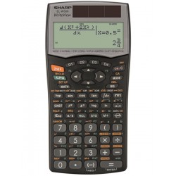 Calculator Stiintific, 16 Digits, 556 Functiuni, 161x80x15 Mm, Dual Power, Sharp El-w506b - Negru Calculator Stiintific, 16 Digits, 556 Functiuni, 161x80x15 Mm, Dual Power, Sharp El-w506b - Negru