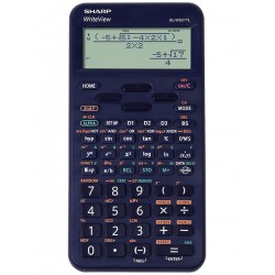Calculator Stiintific, 16 Digits, 422 Functiuni, 157x78x15 Mm, Sharp El-w531tl - Albastru Calculator Stiintific, 16 Digits, 422 Functiuni, 157x78x15 Mm, Sharp El-w531tl - Albastru