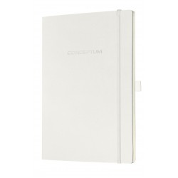 Caiet Lux Cu Elastic, Coperti Soft, A4(187 X 270mm), 97 File, Conceptum - Classic Alb - Velin Caiet Lux Cu Elastic, Coperti Soft, A4(187 X 270mm), 97 File, Conceptum - Classic Alb - Velin