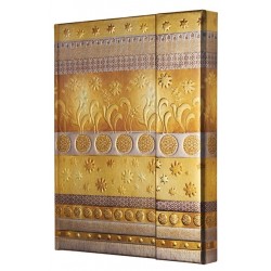 Caiet Lux Cu Magnet, Coperti Rigide, A6(115 X 140mm), 97 File, Conceptum - Golden Summer - Dictando