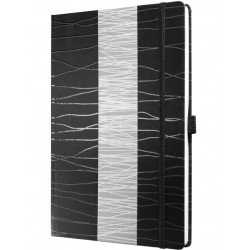 Caiet Lux Cu Elastic, Coperti Rigide, A4(177 X 260mm), 97 File, Conceptum - Purist Waves - Dictando Caiet Lux Cu Elastic, Coperti Rigide, A4(177 X 260mm), 97 File, Conceptum - Purist Waves - Dictando