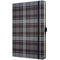 Caiet Lux Cu Elastic, Coperti Rigide, A4(177 X 260mm), 97 File, Conceptum - Fashion Plaid - Dictando Caiet Lux Cu Elastic, Coperti Rigide, A4(177 X 260mm), 97 File, Conceptum - Fashion Plaid - Dictando