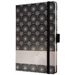 Caiet Lux Cu Elastic, Coperti Rigide, A6(95 X 140mm), 97 File, Conceptum - Elegant Twist - Dictando