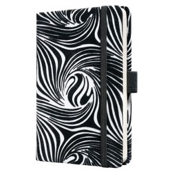 Caiet Lux Cu Elastic, Coperti Rigide, A6(95 X 140mm), 97 File, Conceptum - Illusion Style - Dictando