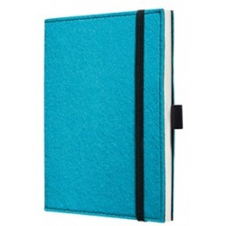 Caiet Lux Cu Elastic, Coperti Imitatie Crocodil, A5(130 X 200mm), 97 File, Conceptum-maro-matematica