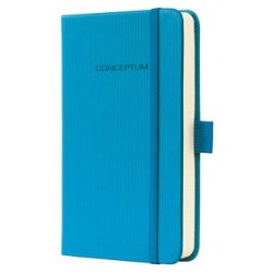 Caiet Lux Cu Elastic, Coperti Softwave, A6(95 X 150mm), 97 File, Conceptum - Sky Blue - Matematica