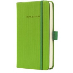 Caiet Lux Cu Elastic, Coperti Softwave, A6(95 X 150mm), 97 File, Conceptum-paradise Green-matematica