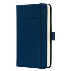 Caiet Lux Cu Elastic, Coperti Softwave, A6(95 X 150mm), 97 File, Conceptum - Midnight Blue -dictando