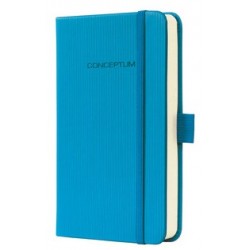 Caiet Lux Cu Elastic, Coperti Softwave, A6(95 X 150mm), 97 File, Conceptum - Sky Blue - Dictando