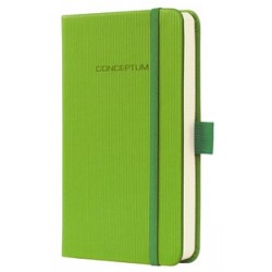 Caiet Lux Cu Elastic, Coperti Softwave, A6(95 X 150mm), 97 File, Conceptum - Paradise Green-dictando