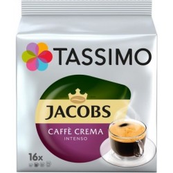 Capsule Cu Cafea Jacobs Tassimo Caffe Crema Intenso - 16 Capsule - 133gr/pachet