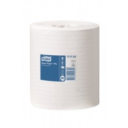 Prosop Derulare Centrala Alb, 310m, 2 Straturi, Tork