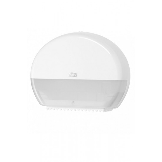 Dispencer Hartie Igienica Pt. 2 Role Jumbo, 27.5x13.5x26.7 Cm,alb,tork