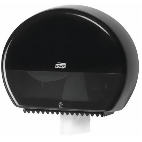 Dispencer Hartie Igienica Rola Jumbo (25*13,5*26,7 Cm ) - Negru