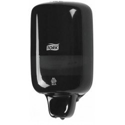Dispencer Sapun Lichid Tork , Mare (11,2*10,5*28,8 Cm) - Negru
